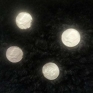 Silver half dollars
